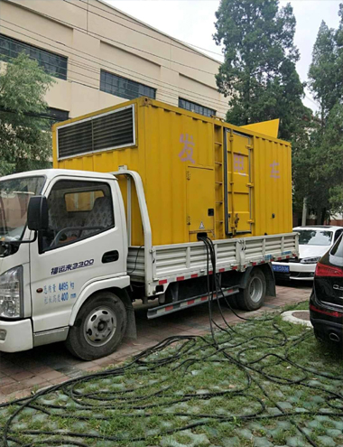 阜阳发电车出租-柴油发电机组排烟系统设计要求及其考虑因素